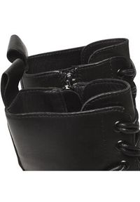 Gino Rossi - GINO ROSSI Trapery RST-CIRCLE-01 Czarny. Kolor: czarny. Materiał: skóra #3