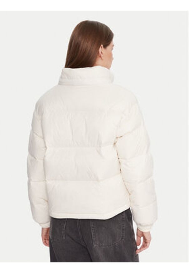 Calvin Klein Jeans Kurtka puchowa Essential LV047D501G Écru Relaxed Fit. Materiał: syntetyk