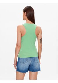 Calvin Klein Jeans Top J20J220765 Zielony Regular Fit. Kolor: zielony. Materiał: bawełna #3