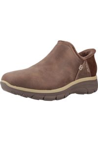 skechers - Buty SKECHERS GOING - MODERN Brązowy. Kolor: brązowy. Materiał: tkanina. Styl: sportowy