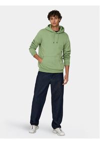 Only & Sons Bluza Cares 22018685 Zielony Regular Fit. Kolor: zielony. Materiał: bawełna #7