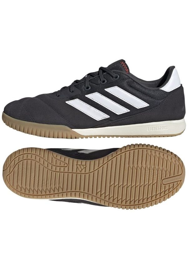 Adidas - Buty piłkarskie adidas Copa Gloro In HQ1032 szare odcienie szarości. Zapięcie: sznurówki. Kolor: szary. Materiał: skóra. Szerokość cholewki: normalna. Sport: piłka nożna