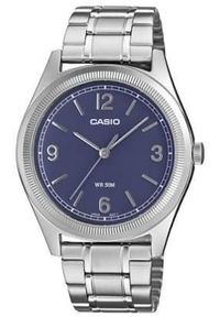 Zegarek Casio Zegarek Męski Casio Timeless MTP-B210D-2A2VDF Classic Blue Dial #1
