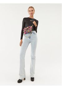 Versace Jeans Couture Body 75HAM221 Czarny Slim Fit. Kolor: czarny. Materiał: syntetyk