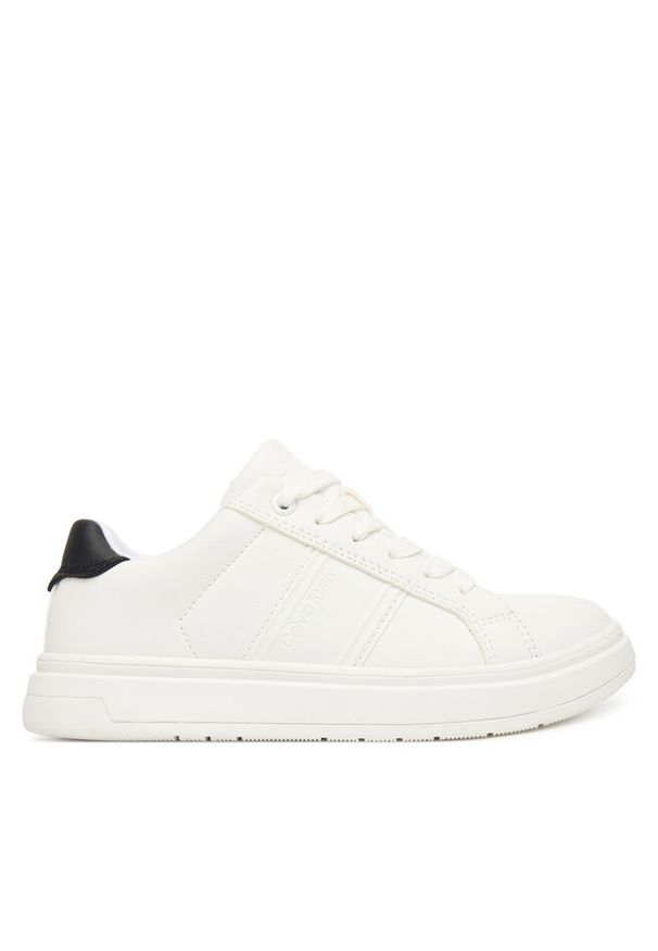 Sneakersy Calvin Klein. Kolor: biały
