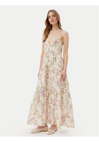 TwinSet - TWINSET Sukienka letnia 251TT2150 Kolorowy Loose Fit. Materiał: bawełna. Wzór: kolorowy. Sezon: lato