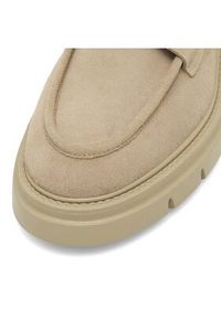 Gino Rossi Loafersy GRACE-E24-26372LM Beżowy. Kolor: beżowy. Materiał: skóra, zamsz