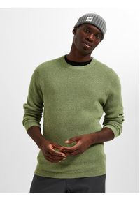 Selected Homme Sweter Rocks 16079776 Zielony Regular Fit. Kolor: zielony. Materiał: bawełna #3