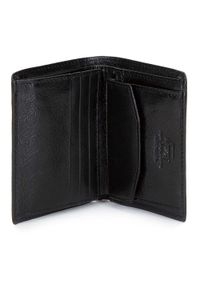 Wittchen - Męski portfel ze skóry mały czarny. Kolor: czarny. Materiał: skóra #7