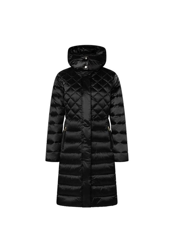 JOOP! Płaszcz zimowy Constance 30048865 Czarny Regular Fit. Kolor: czarny. Materiał: syntetyk. Sezon: zima