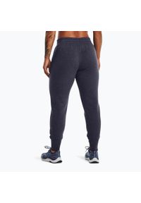 Spodnie fitness męskie Under Armour Rival Fleece Joggers 558. Kolor: szary. Materiał: dresówka. Sport: fitness