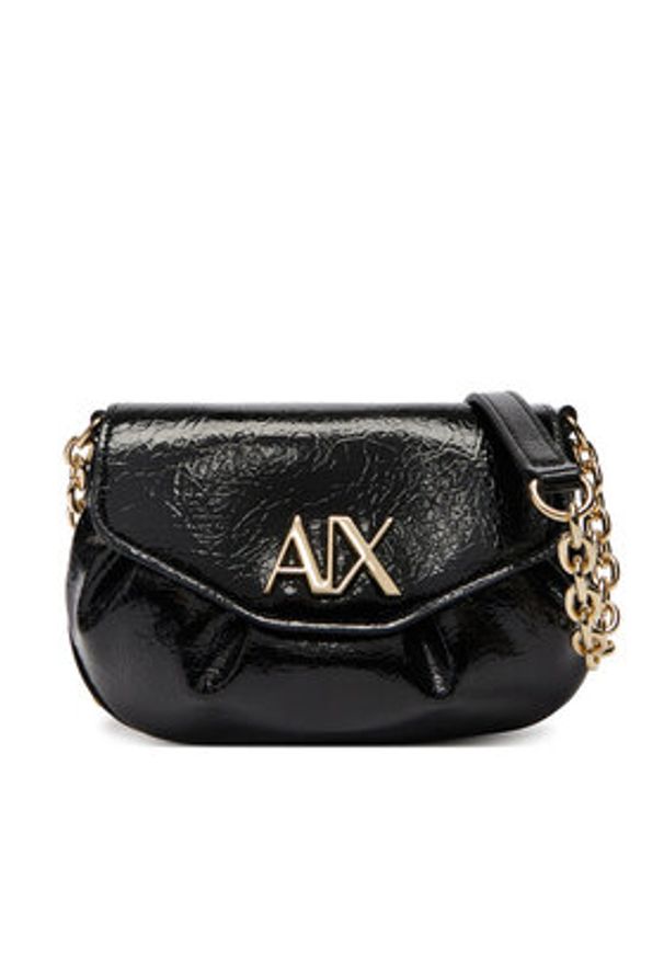 Armani Exchange Torebka XW002165 AF21363 UC001 Czarny. Kolor: czarny. Materiał: skórzane