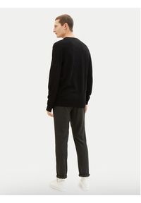 Tom Tailor Sweter 1038426 Czarny Regular Fit. Kolor: czarny. Materiał: bawełna #6
