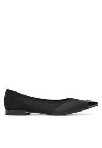Pinko - PINKO Baleriny Gianira 15 SD0269 T027 Czarny. Kolor: czarny. Materiał: materiał