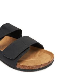 Jack & Jones Klapki Jfwcentral 12257218 Czarny. Kolor: czarny. Materiał: skóra #6
