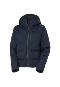 Kurtka puchowa damska Helly Hansen Jell Race. Kolor: niebieski. Materiał: puch. Sezon: zima. Sport: narciarstwo #1