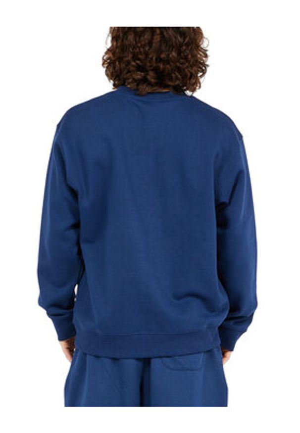 New Balance Bluza Small Logo MT41507 Granatowy Relaxed Fit. Kolor: niebieski. Materiał: syntetyk