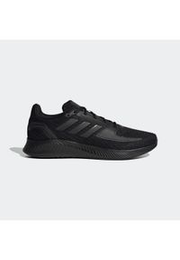 Adidas - Buty do biegania adidas Run Falcon 2.0. Kolor: czarny, wielokolorowy, szary. Sport: bieganie