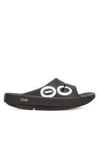 OOFOS - Klapki OOfos. Kolor: czarny. Styl: sportowy