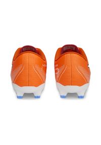 Buty do piłki nożnej dla dzieci Puma Ultra Play Fgag JR. Kolor: pomarańczowy, biały, wielokolorowy, niebieski. Sport: piłka nożna