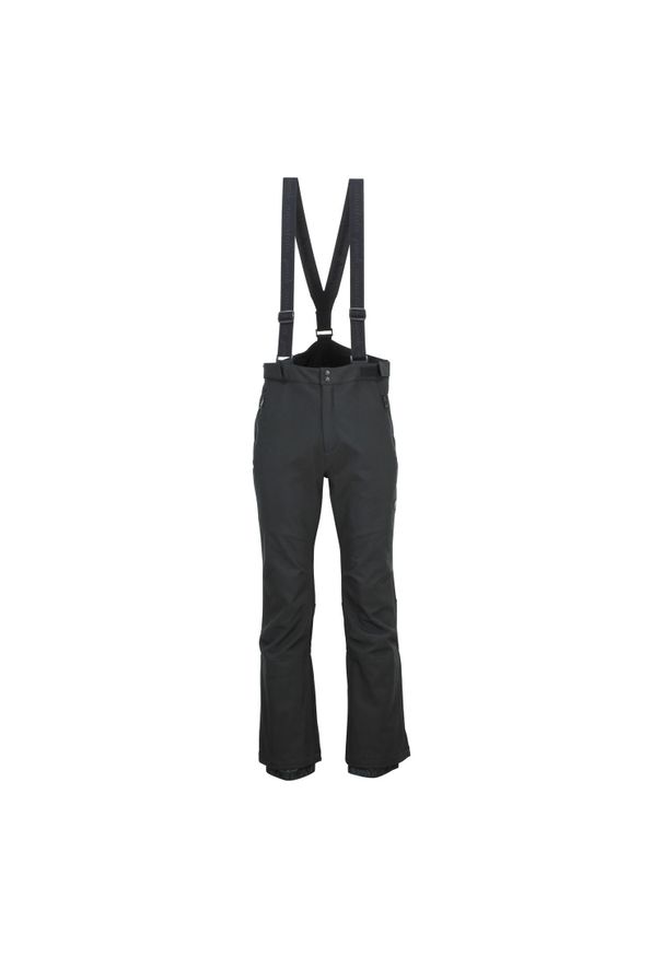 PEAK MOUNTAIN - Spodnie narciarskie softshell Peak Mountain Ceprim. Kolor: czarny. Materiał: softshell. Sezon: zima. Sport: narciarstwo