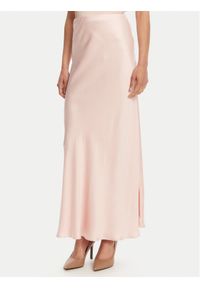 ViCOLO Spódnica maxi TD0472 Różowy Slim Fit. Kolor: różowy. Materiał: wiskoza