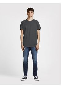 Jack & Jones - Jack&Jones T-Shirt Basher 12182498 Szary Regular Fit. Kolor: szary. Materiał: bawełna #4