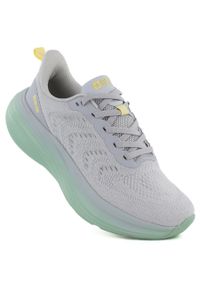 Big-Star - Półbuty sportowe damskie na platformie szare Big Star TT274048. Kolor: szary. Materiał: tkanina. Sezon: lato. Obcas: na platformie #1