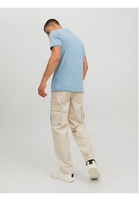 Jack & Jones - Jack&Jones T-Shirt Logan 12228078 Błękitny Standard Fit. Kolor: niebieski. Materiał: bawełna #7