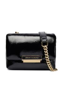 Armani Exchange Torebka XW000357 AF17239 UC001 Czarny. Kolor: czarny. Materiał: skórzane