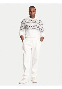 Guess Sweter M5BR61 Z4142 Écru Regular Fit. Materiał: syntetyk