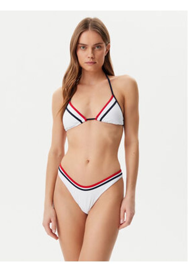 TOMMY HILFIGER - Tommy Hilfiger Dół od bikini UW0UW05835 Biały. Kolor: biały. Materiał: syntetyk