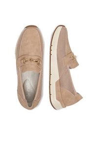 Rieker Półbuty 58955-31 Różowy. Kolor: różowy. Materiał: materiał #5