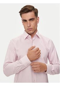 BOSS - Boss Koszula H-Hank-Kent-C1-214 50512852 Różowy Slim Fit. Typ kołnierza: kołnierzyk klasyczny. Kolor: różowy. Materiał: bawełna