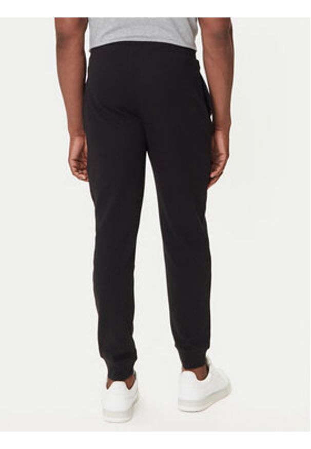 Hugo - HUGO Spodnie dresowe Austin 50532012 Czarny Regular Fit. Kolor: czarny. Materiał: bawełna