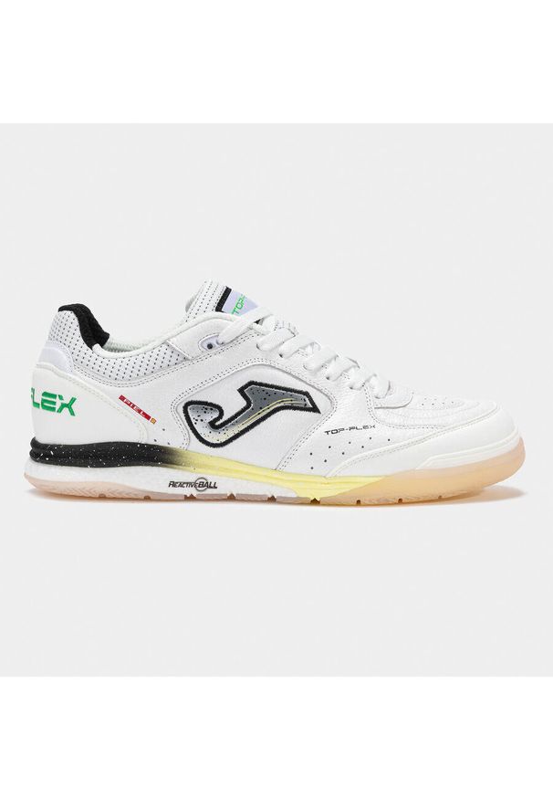 Buty halowe piłkarskie męskie Joma Top Flex Rebound 2502 IN Białe. Kolor: biały. Sport: piłka nożna