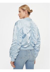 Calvin Klein Jeans Kurtka bomber J20J222591 Niebieski Regular Fit. Kolor: niebieski. Materiał: syntetyk