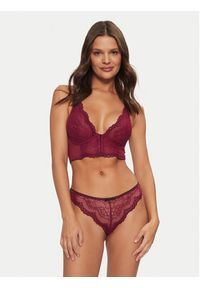 Gossard Biustonosz z fiszbiną Superboost 7718 Fioletowy. Kolor: fioletowy. Materiał: syntetyk