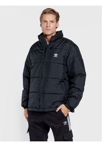 Adidas - adidas Kurtka przejściowa Essentials HL9190 Czarny Regular Fit. Kolor: czarny. Materiał: syntetyk
