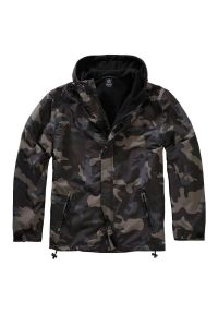 Kurtka turystyczna męska Brandit Frontzip Windbreaker Dark Camo. Kolor: czarny, zielony, brązowy, wielokolorowy #2