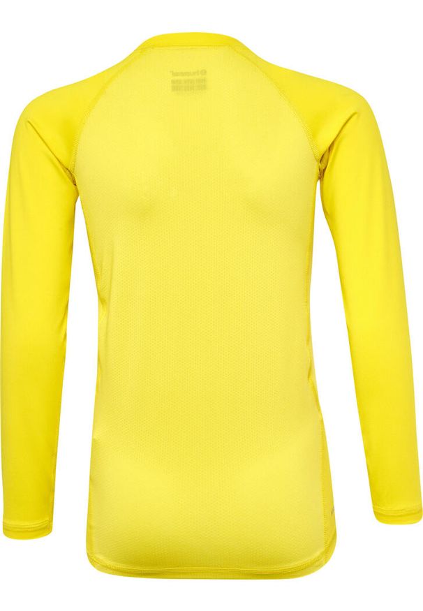 Dziecięcy dżersej z długim rękawem Hummel Bl Performance. Kolor: wielokolorowy, żółty, czarny. Materiał: jersey. Długość rękawa: długi rękaw. Długość: długie. Sport: koszykówka