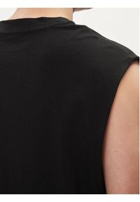 Calvin Klein Jeans Tank top Monologo J30J325211 Czarny Regular Fit. Kolor: czarny. Materiał: bawełna