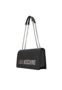 Love Moschino - LOVE MOSCHINO Torebka JC4192PP0NKD000B Czarny. Kolor: czarny. Materiał: skórzane
