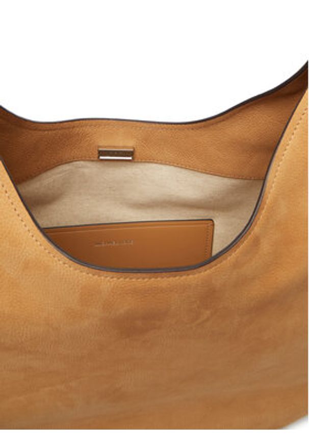 MICHAEL Michael Kors Torebka Nolita Large 30F4SY5H3T Brązowy. Kolor: brązowy. Materiał: skórzane