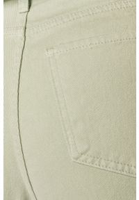 ANSWEAR - Answear - Jeansy Answear Lab. Kolor: miętowy. Materiał: jeans. Wzór: gładki. Styl: wakacyjny #2