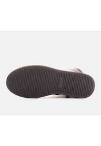 Marco Shoes Ocieplane botki sportowe na obszywanym spodzie czarne. Kolor: czarny. Materiał: skóra. Szerokość cholewki: normalna. Styl: sportowy #8