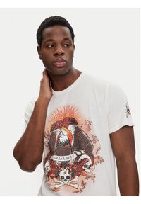 Brave Soul T-Shirt MTS-149DYLAN Écru Regular Fit. Materiał: bawełna #4