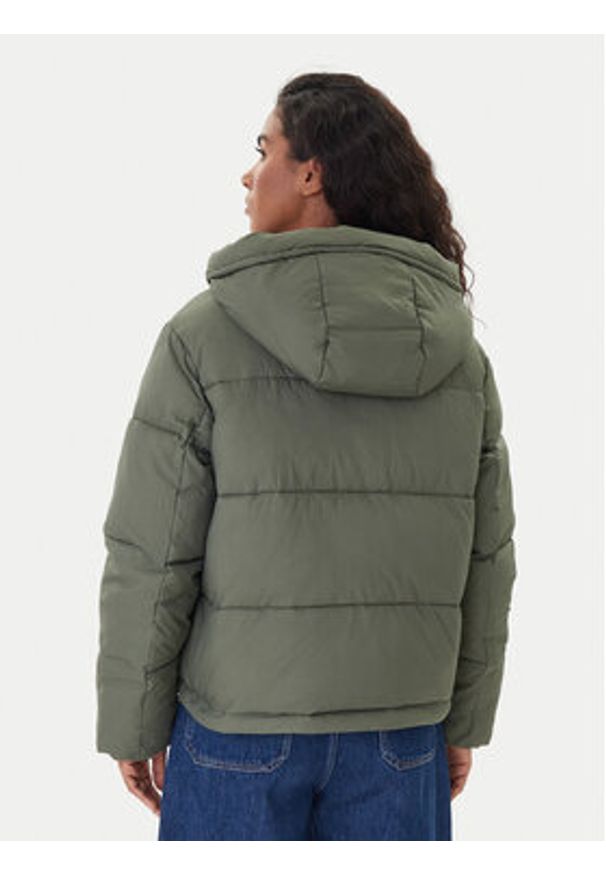 Tommy Jeans Kurtka zimowa DW0DW21625 Zielony Regular Fit. Kolor: zielony. Materiał: syntetyk. Sezon: zima