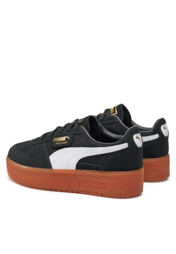 Puma Sneakersy Palermo Elevata Wns 399348 01 Czarny. Kolor: czarny. Materiał: skóra