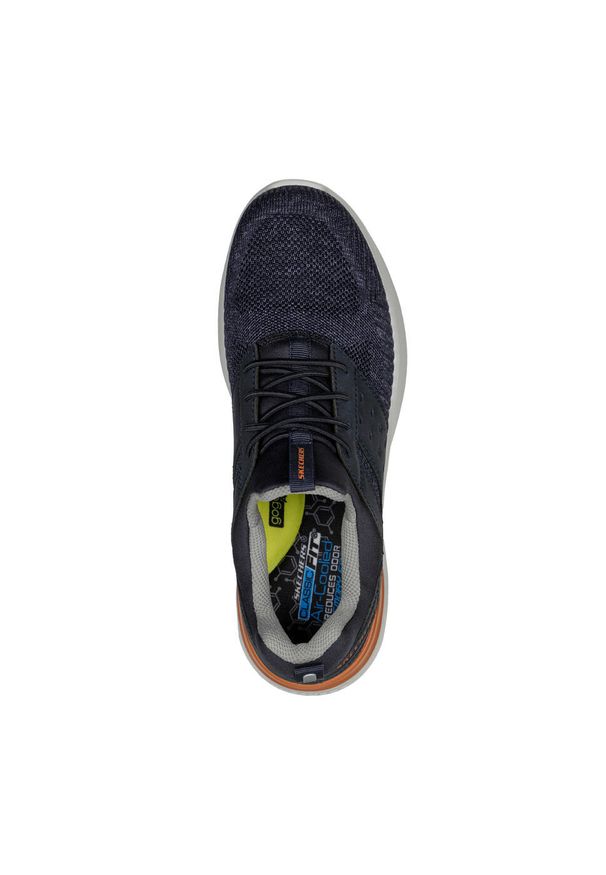 skechers - Kapcie SKECHERS LATTIMORE Niebieski. Kolor: niebieski